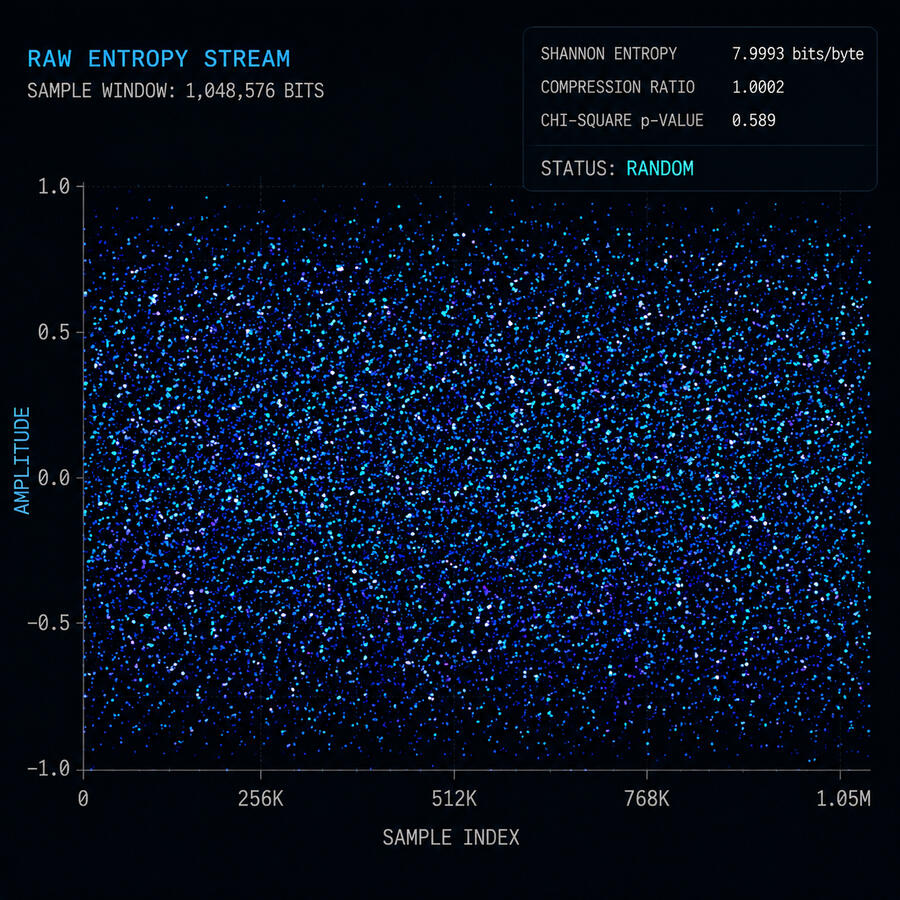 Entropy Stream Entropy Stream